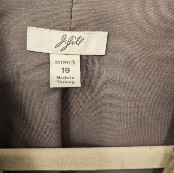 Vintage - J Jill Light Green Stretch Long Length Blazer - Size 18 - NWOT - Picture 4 of 10